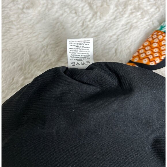 Cup She Pineapple Print Swim Top Size Large - Picture 9 of 9